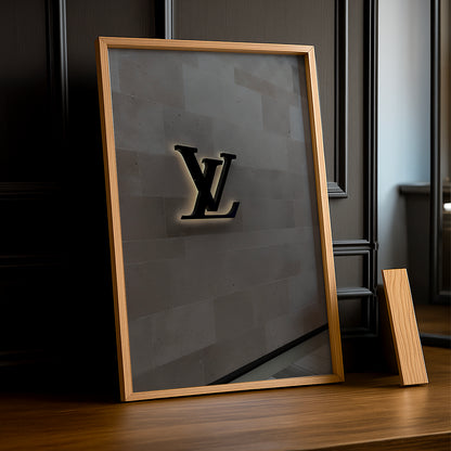 Cadre photo Louis Vuitton Wall logo