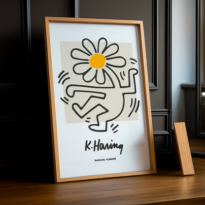 Cadre photo Keith Haring