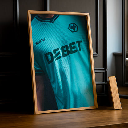 Cadre photo - Maillot Wolves 25-26