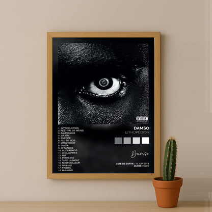 Poster Damso – Lithopédion