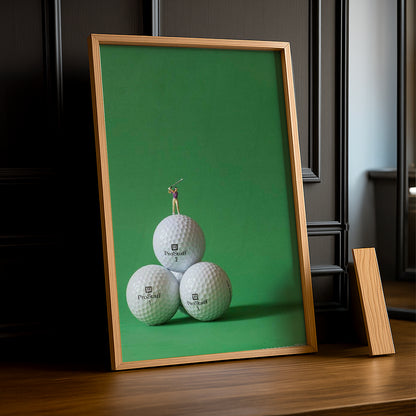 Cadre Photo Golf - Illustration