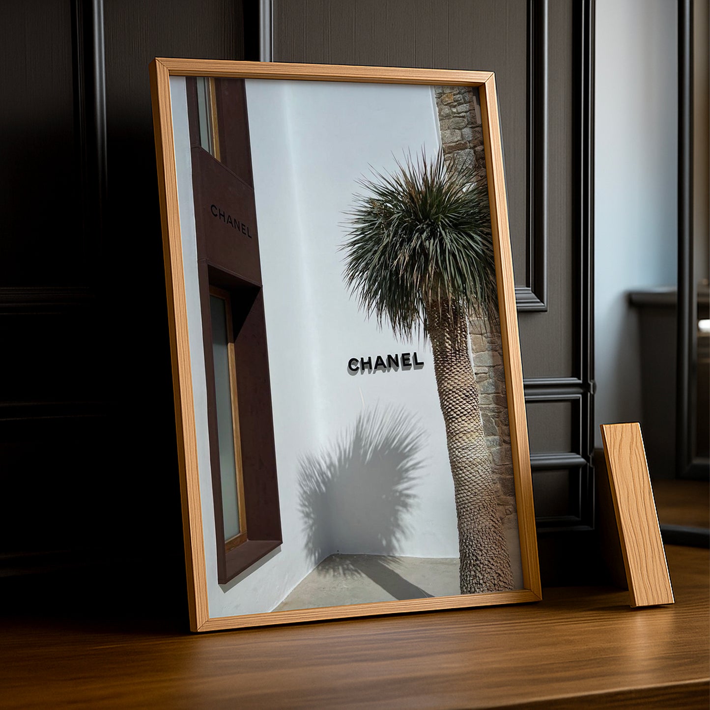 Cadre photo Chanel - Devanture de magasin