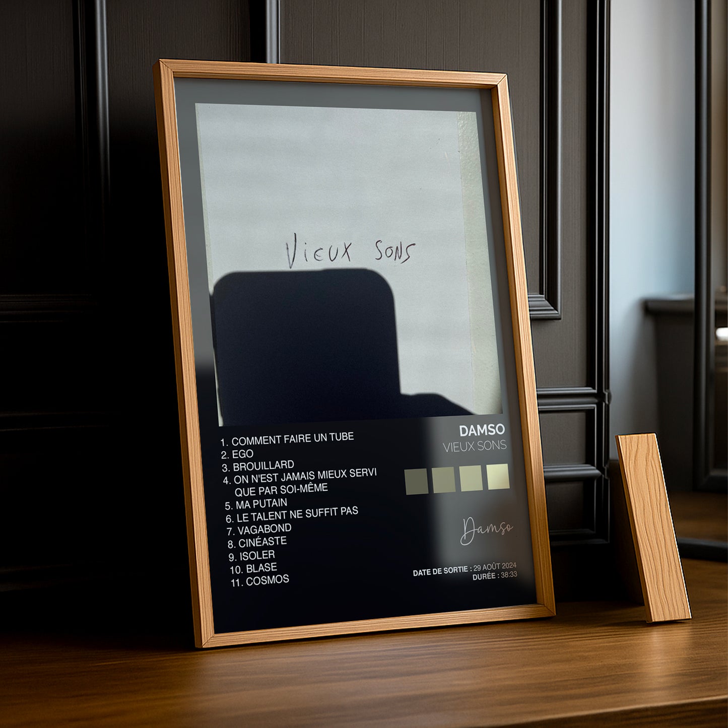 Poster Damso – Album Vieux sons