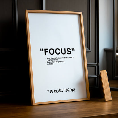 Cadre photo Off-White Focus