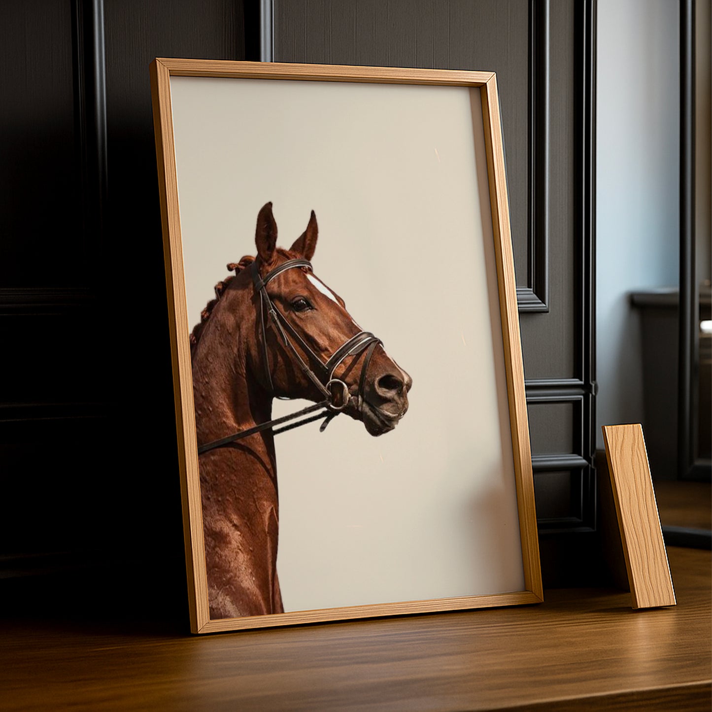 Cadre photo Équitation - Cheval Brun