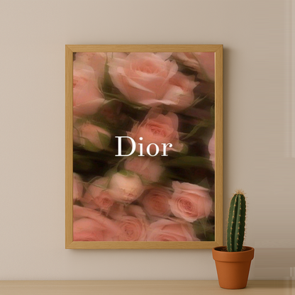 Cadre photo Dior Roses