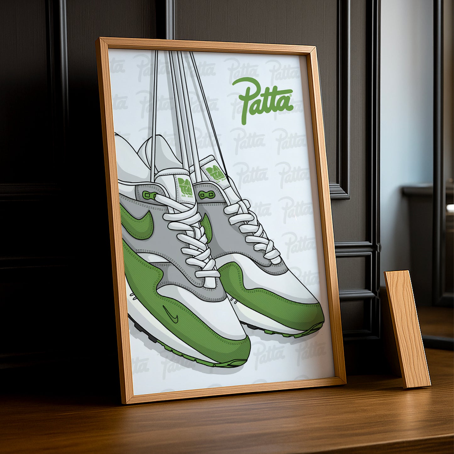 Poster Nike Patta vert