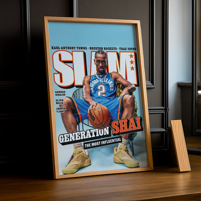 Cadre photo NBA - Generation Shai