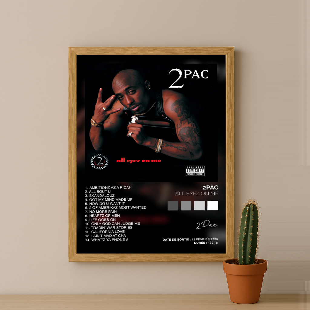 Poster 2Pac - Album All Eyez On Me
