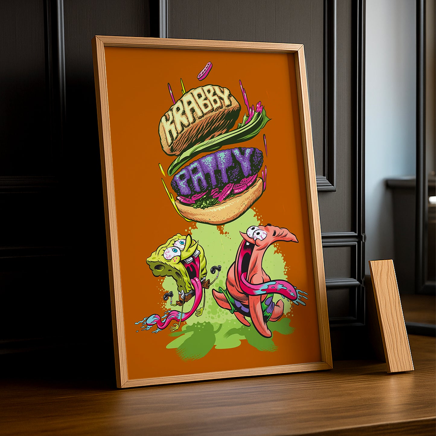 Cadre Photo Bob L'Éponge - Krabby Patty