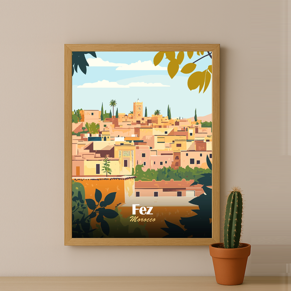 Fez Maroc - Poster