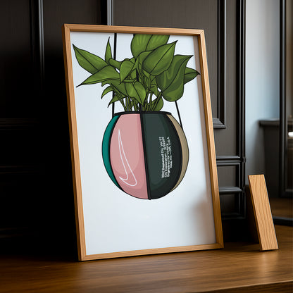 Poster Nike Illustration Vase