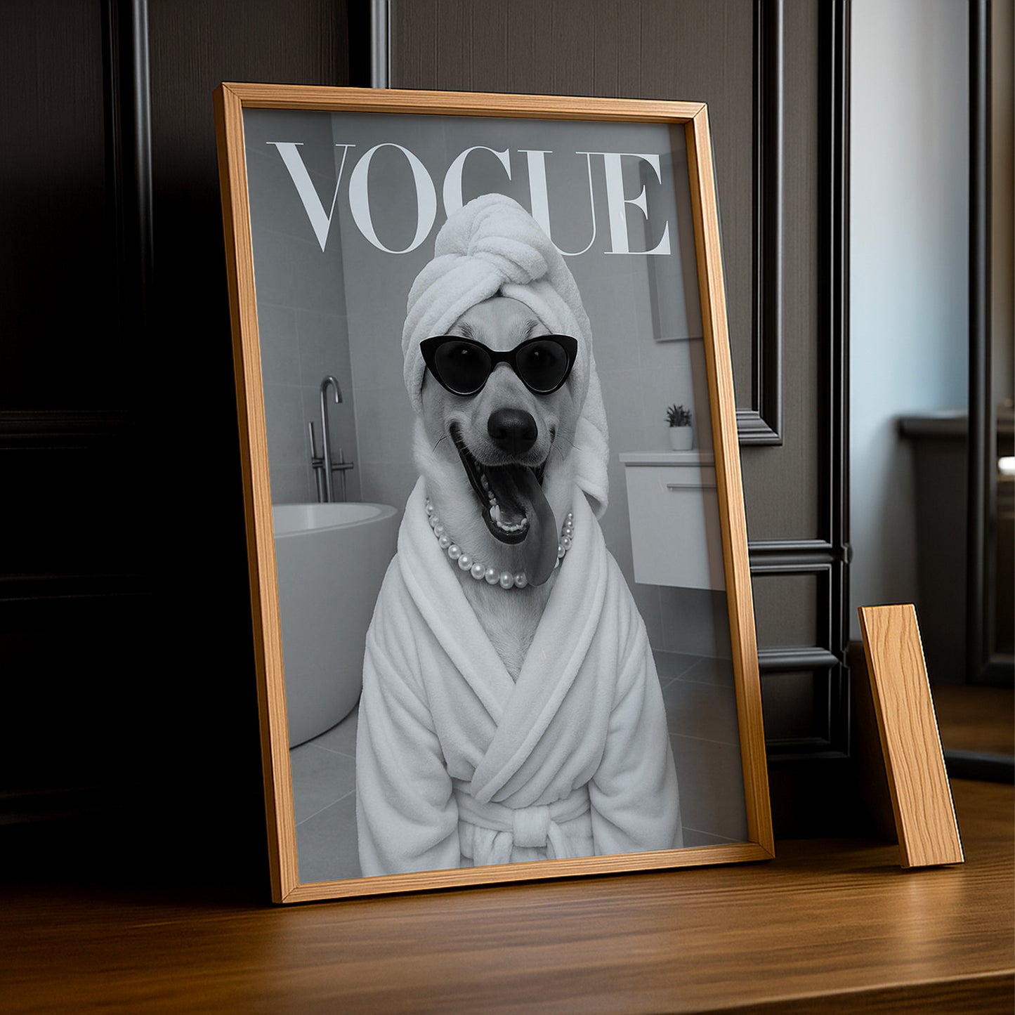 Cadre photo Vogue - Salle de bain