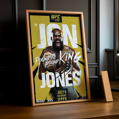 Cadre photo UFC - King Jon Jones
