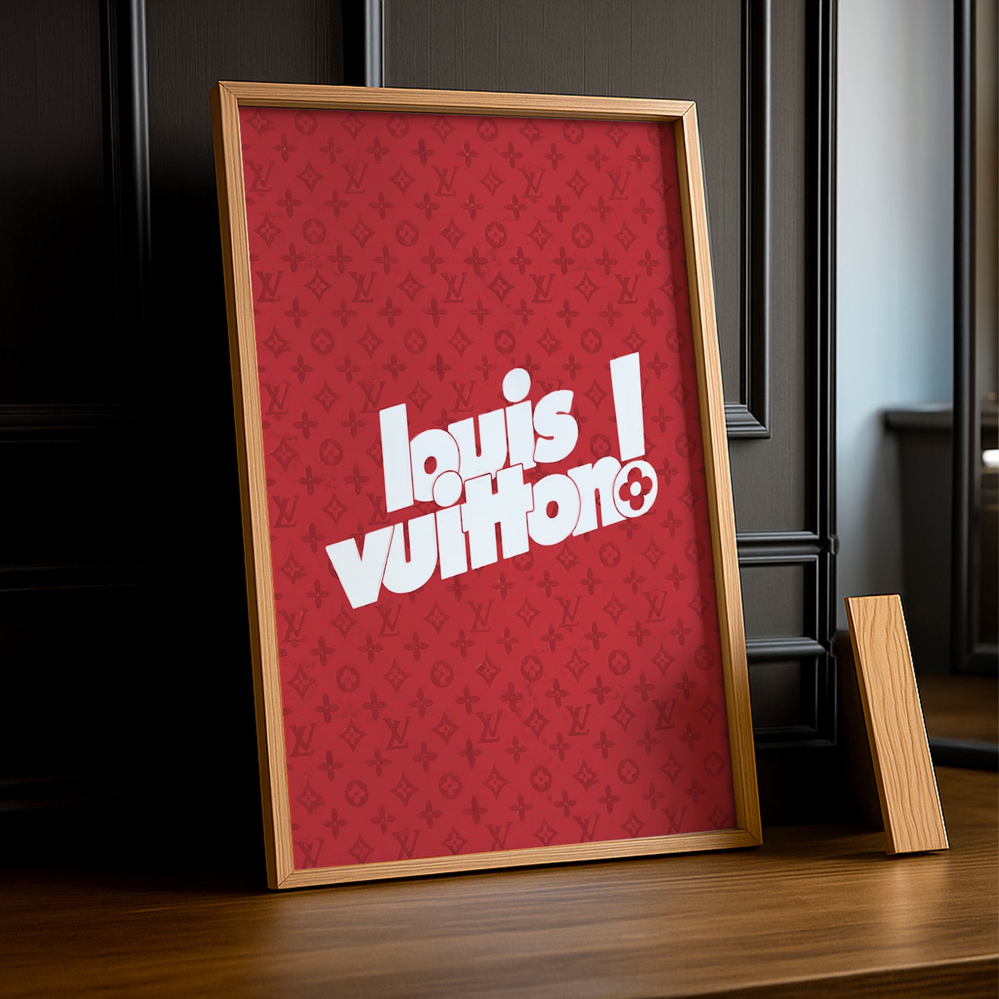 Cadre photo Louis Vuitton Red