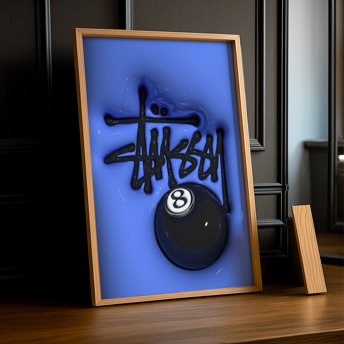 Cadre photo Stüssy - 3D Purple