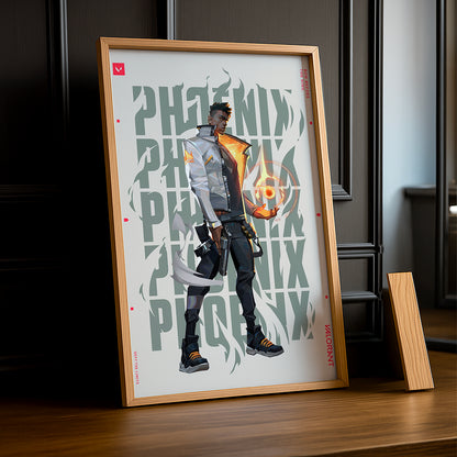 Cadre Photo Valorant - Phoenix