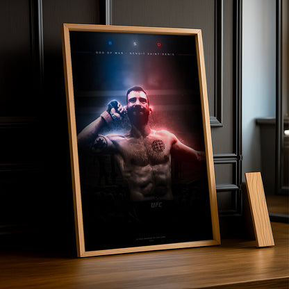 Cadre photo UFC - Benoit Saint Denis