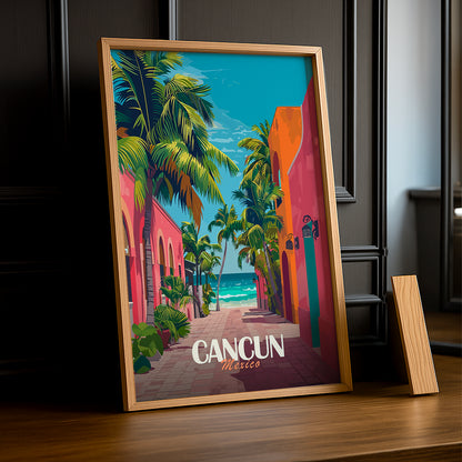 Cadre photo Cancun Mexico