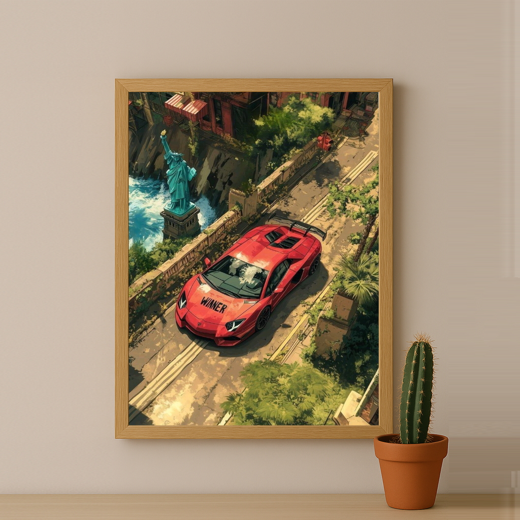 Lamborghini Aventador - Poster