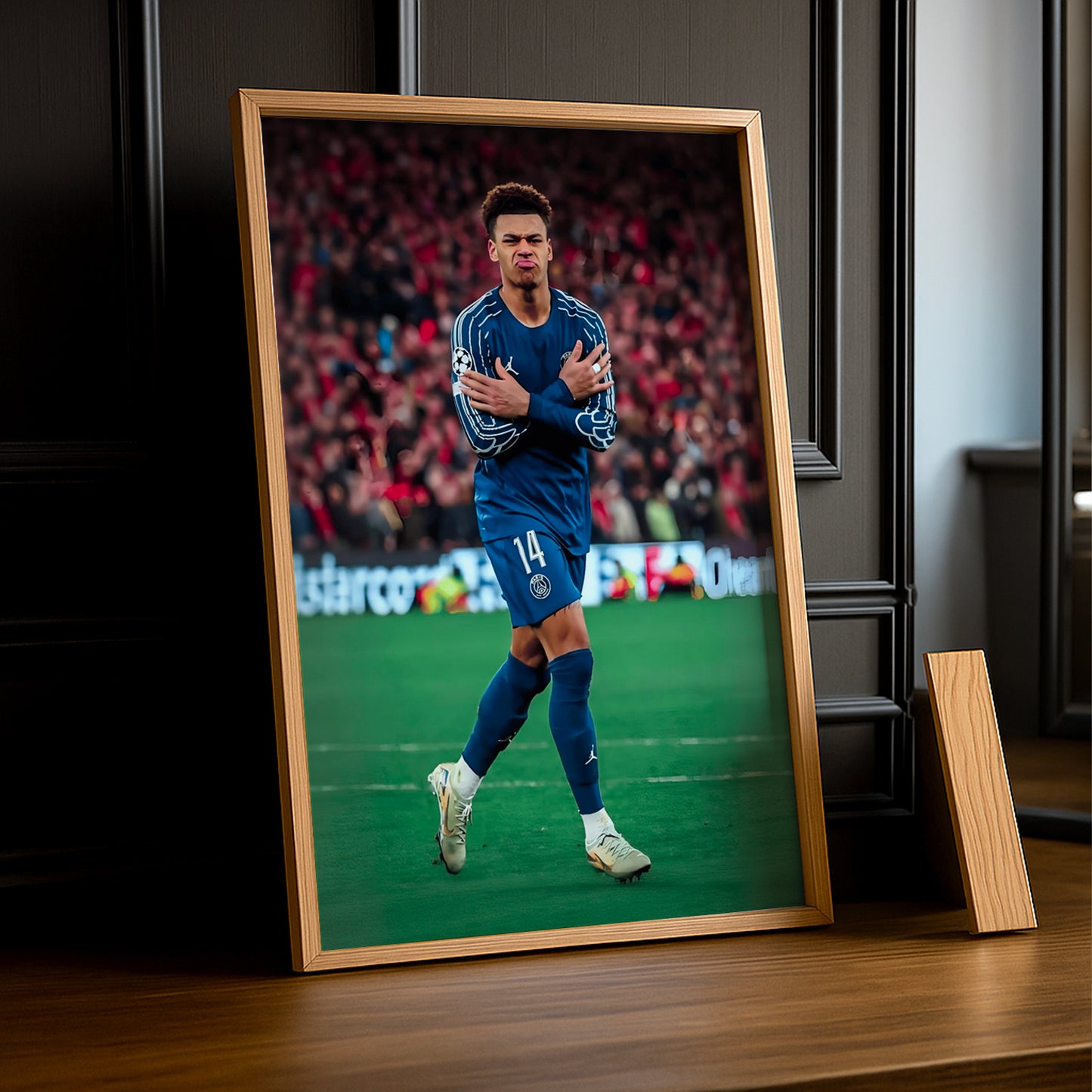 Cadre photo Paris Saint-Germain Désiré Doué Cold