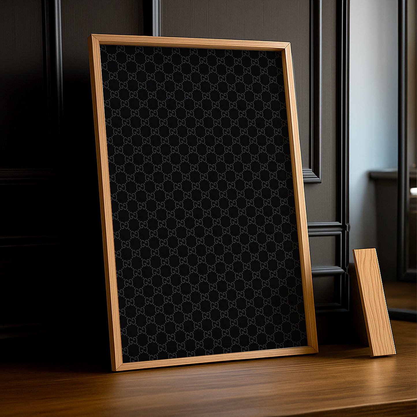 Cadre Photo Gucci - Black Monogram