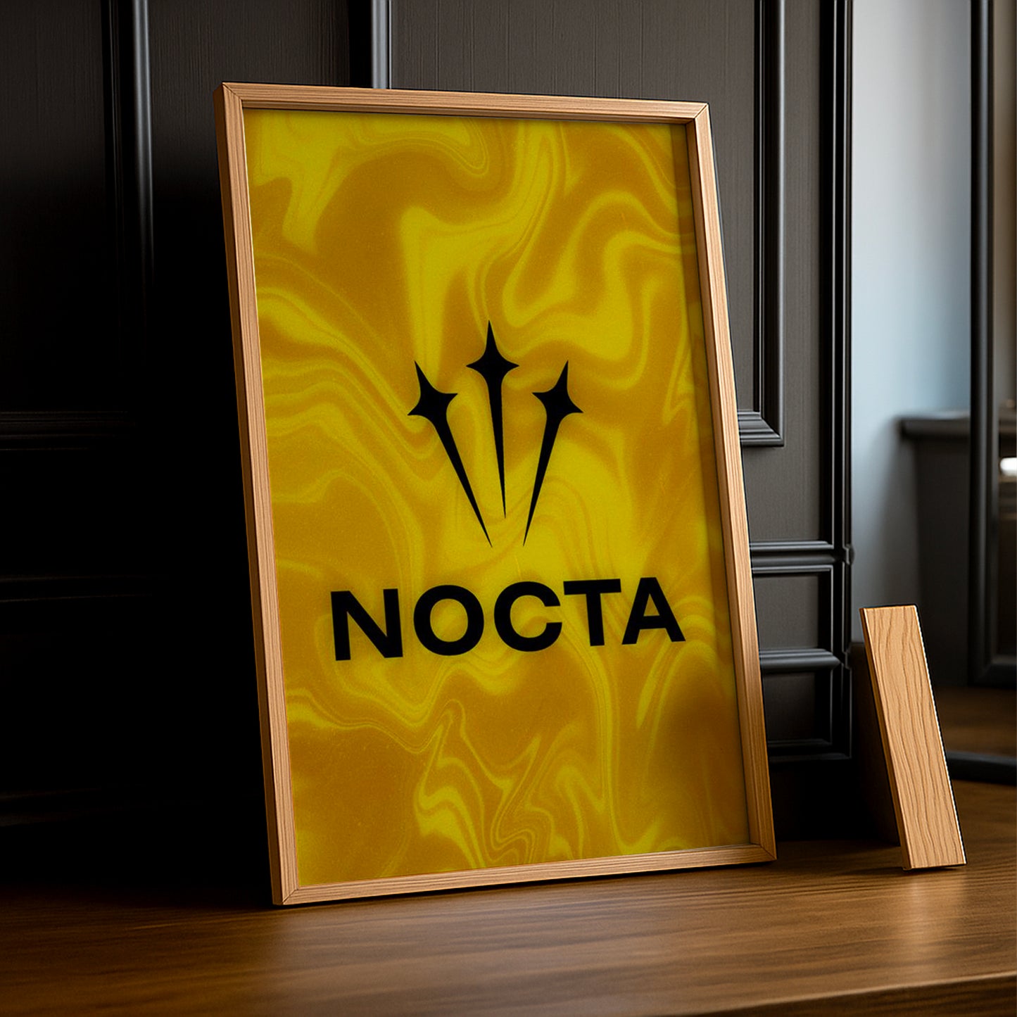 Cadre photo Nocta jaune