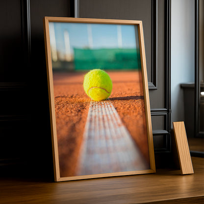 Poster Photo Tennis - Ligne