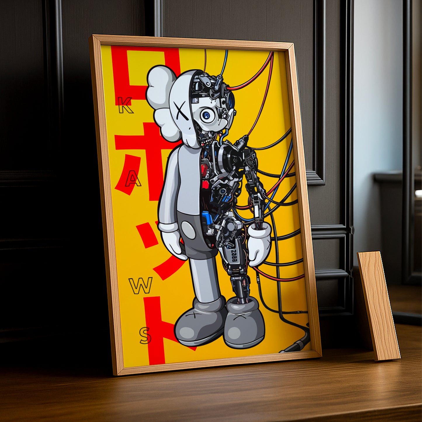 Cadre photo Kaws Robot