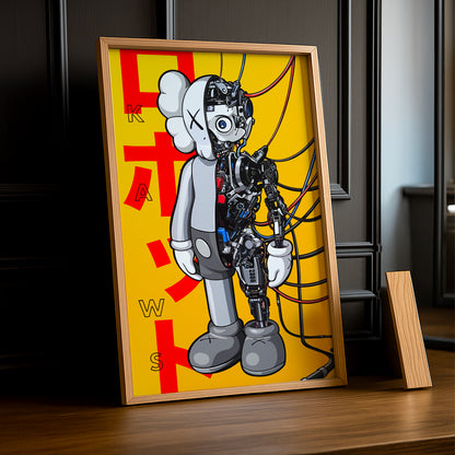 Cadre photo Kaws Robot