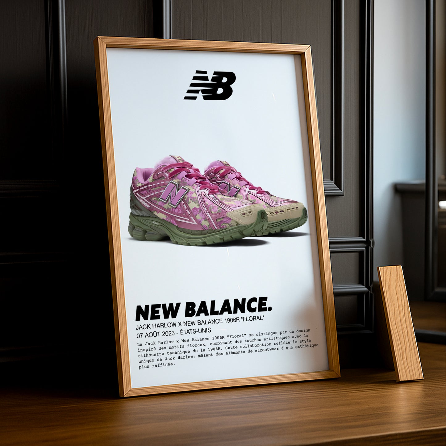 Cadre photo Jack Harlow x New Balance 1906R Floral