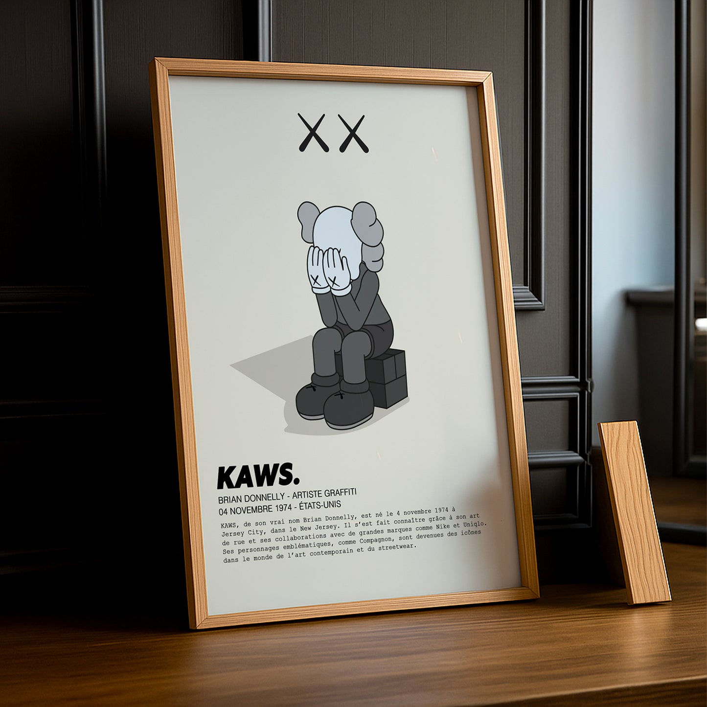 Kaws Companion sitzender Bilderrahmen