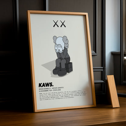 Kaws Companion sitzender Bilderrahmen