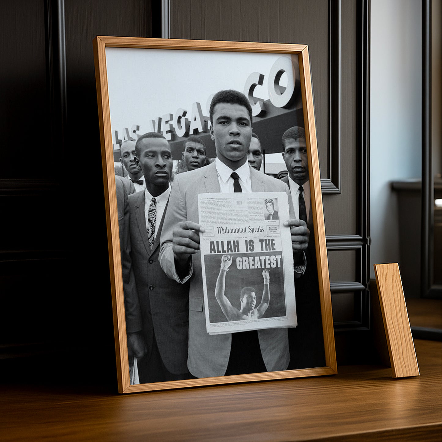 Cadre Photo Boxe - Muhammad Ali "Allah Is The Greatest"