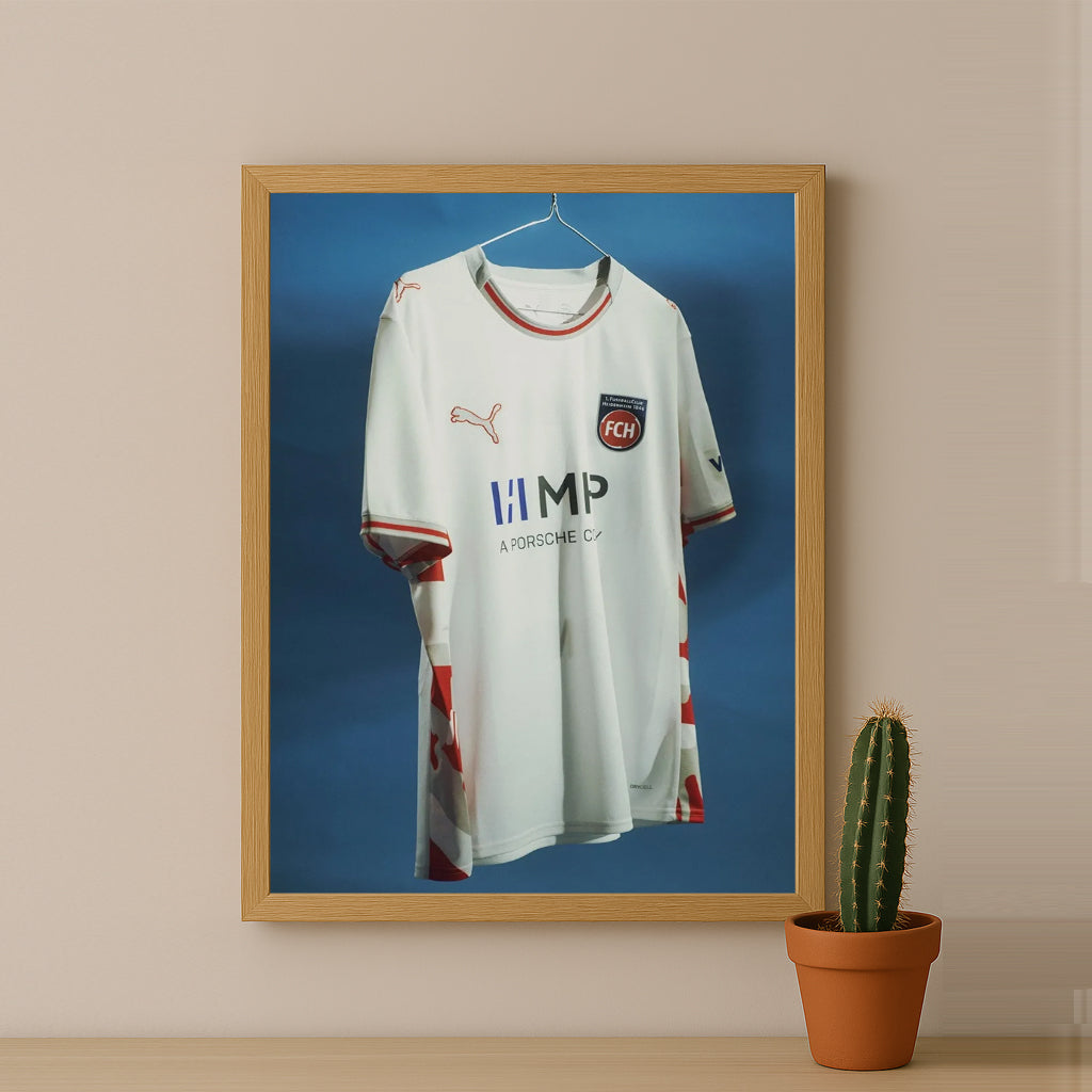 Poster Maillot Football - Heidenheim Kit 25-26