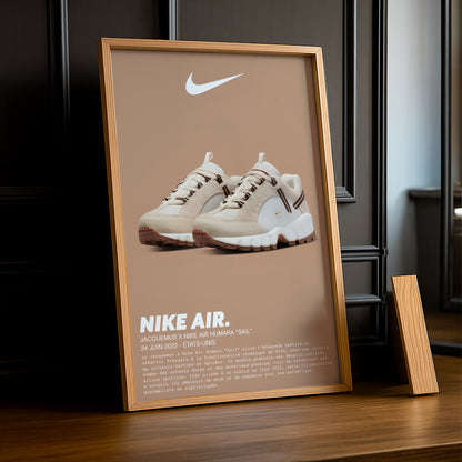 Jacquemus x Nike Air Humara Sail Fotorahmen 