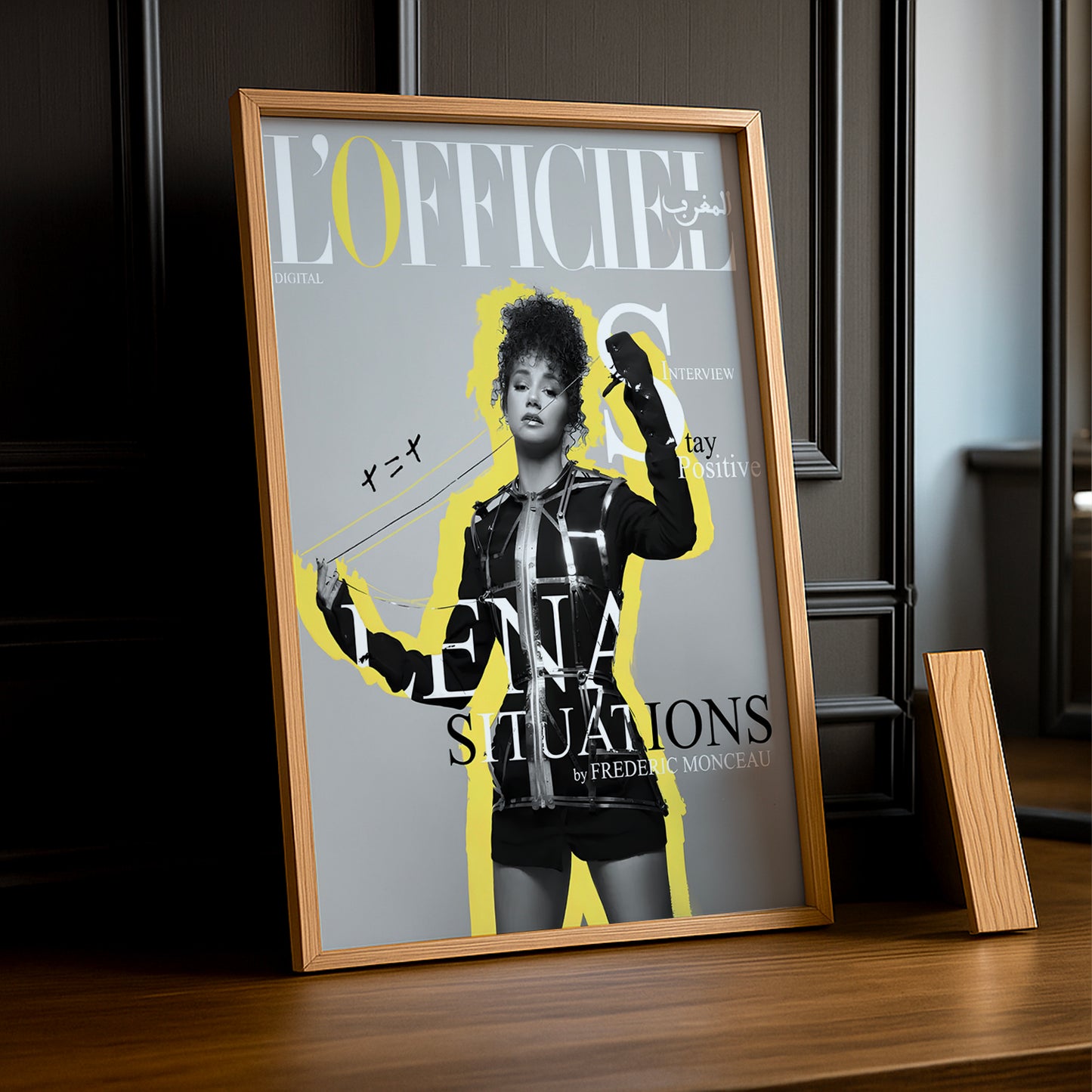 Cadre photo Léna Situations