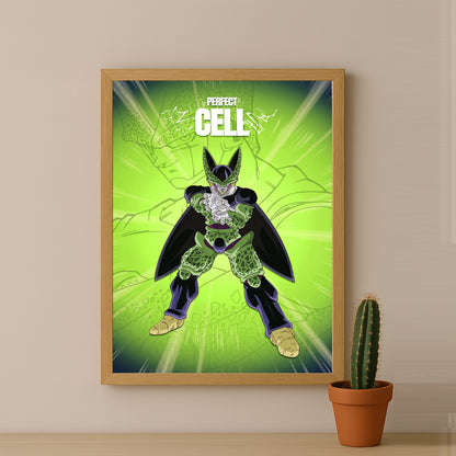 Poster Dragon Ball Z - Perfect Cell DBZ