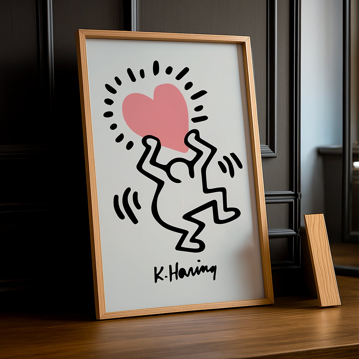 Cadre photo Keith Haring