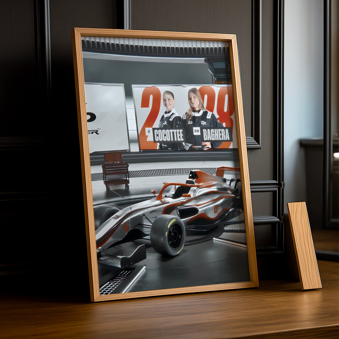 Cadre Photo GP Explorer Cocotte x Baghera