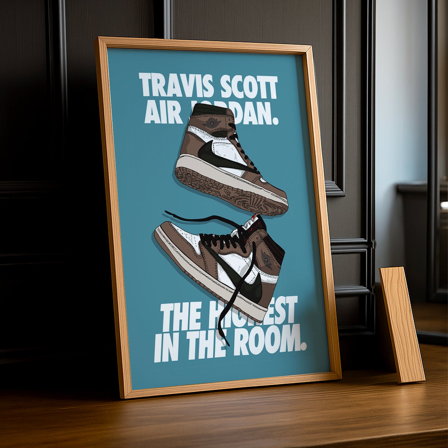 Cadre photo Air Jordan Travis Scott The Highest in the room