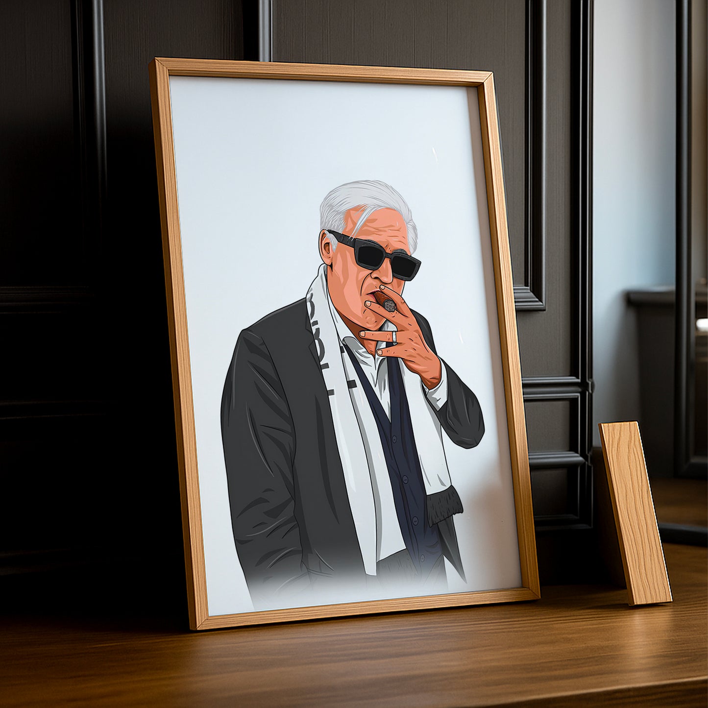 Cadre photo Carlo Ancelotti