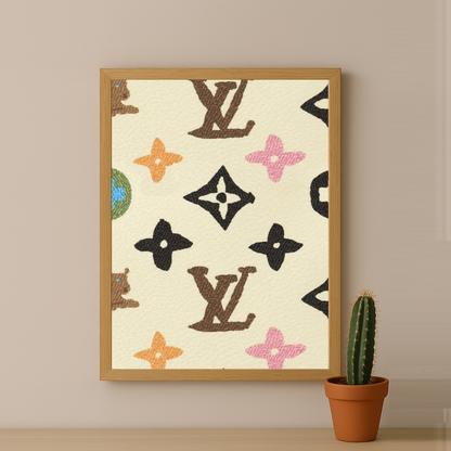 Cadre photo Louis Vuitton multi-couleurs
