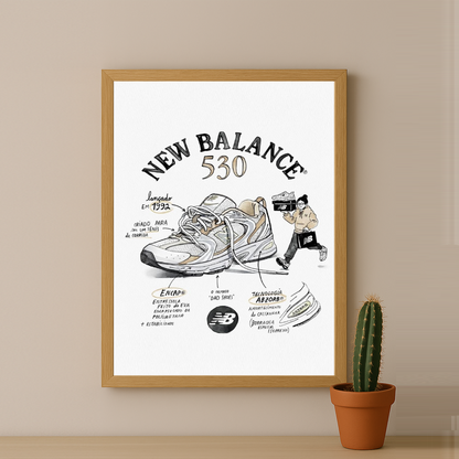 Cadre photo New Balance - 530