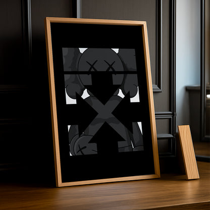 Cadre photo Off-White Kaws