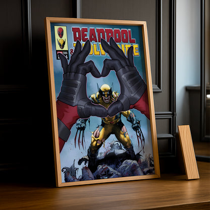 Cadre photo Deadpool & Wolverine Marvel