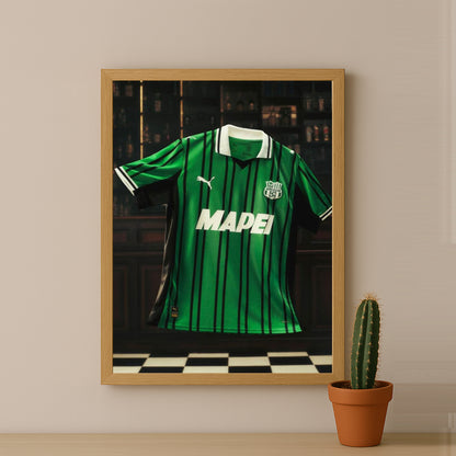 Poster Maillot Football - Sassuolo Kit 25-26