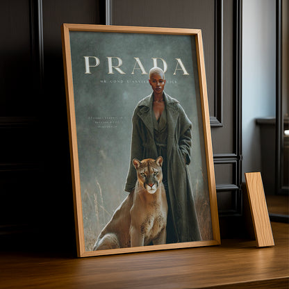 Cadre Photo Prada - Une de Magazine