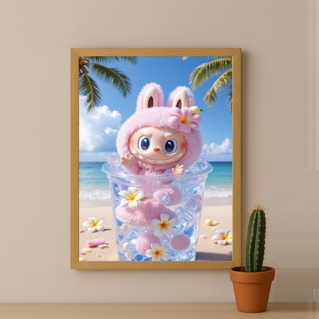 Poster Labubu - Gobelet