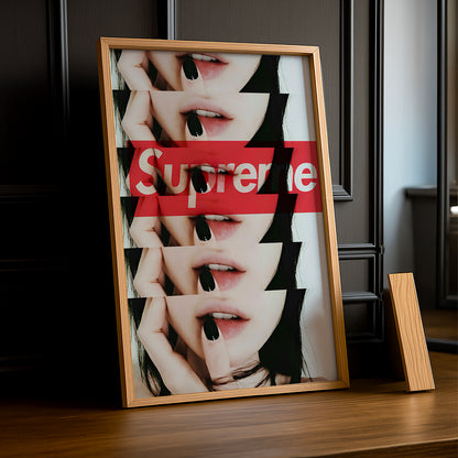 Poster Supreme - Aesthetic